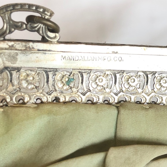 Antique Mandalian Mesh Flapper Purse - Mosaic Design - Picture 6 of 14